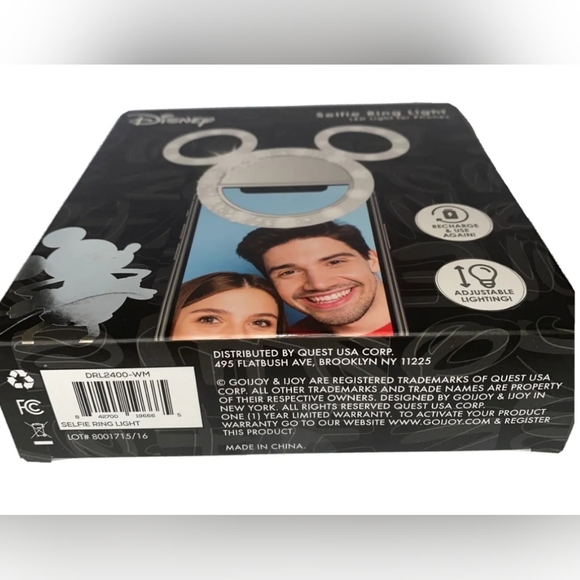 Mickey Mouse Selfie Phone Ring Light - Picture 2 of 5